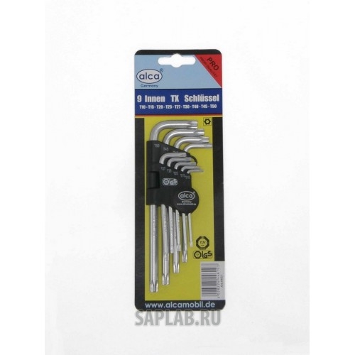 Купить ALCA 446100 Набор звездочек 9 ед.(в обойме)с отверстием для специальных гаек