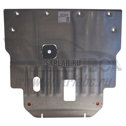 Купить Alfeco ALF1031AL Защита картера двигателя и кпп Hyundai i40, V-все, (2012-)(Алюминий 4 мм)